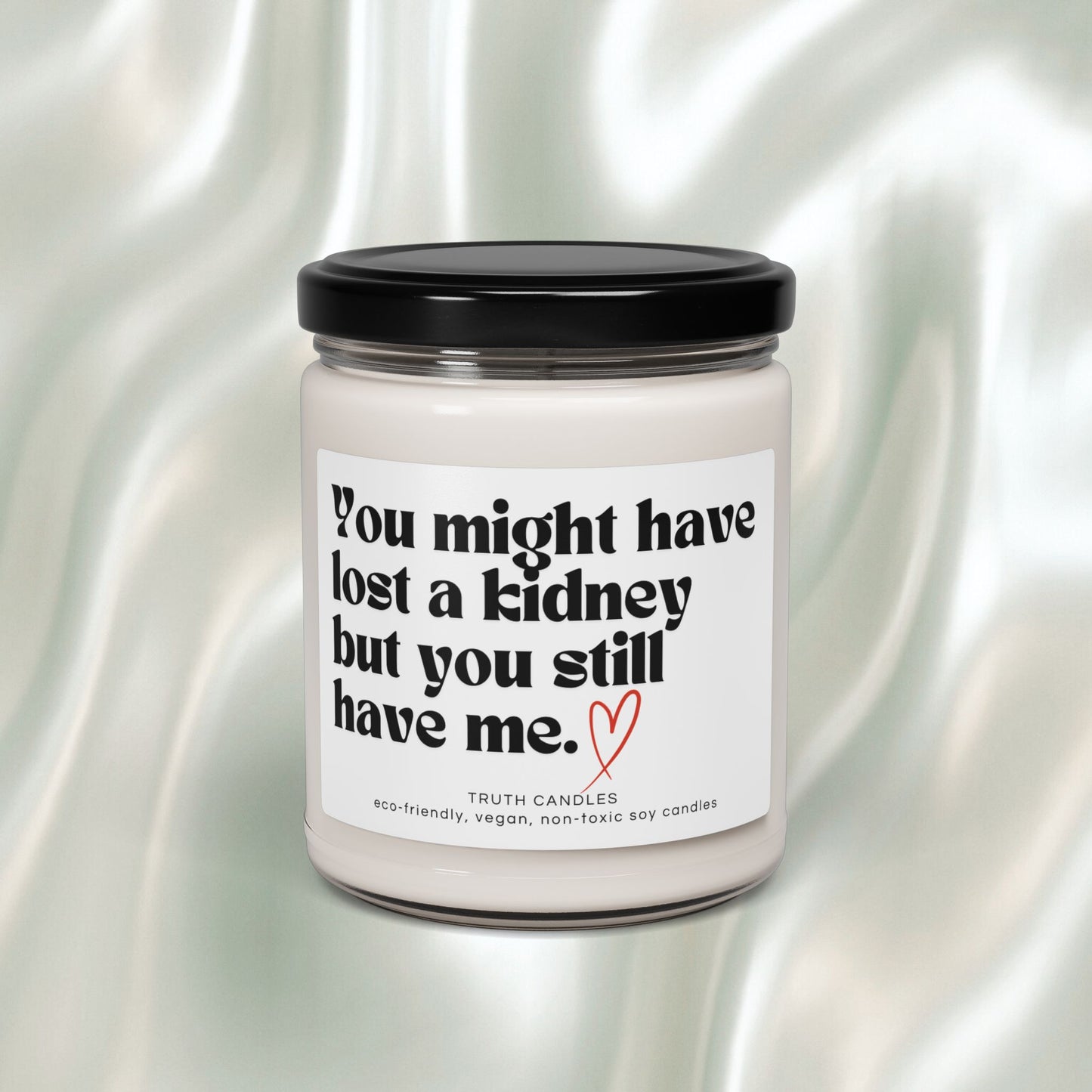 Sympathy Candle | You might have lost a kidney but you still have me